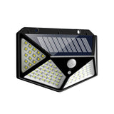 100 LED Solar Wall Light – Motion Sensor, Waterproof Outdoor Lamp (IP65)