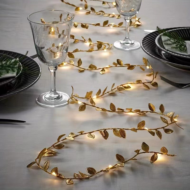 Decoration LED Golden Leaf Light