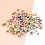 50PCS 2CM Multicolor Silk Daisy Head Flowers