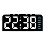 7'' LED Digital Alarm Clock with Adjustable Brightness Dimmer