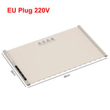 Electric Food Warmer Plate Foldable Warming Tray Plate Warmer Mat Food Fast Heating Portable Electric Warming Tray 8 Tem Setting