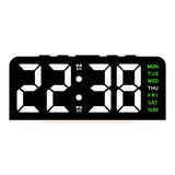 7'' LED Digital Alarm Clock with Adjustable Brightness Dimmer