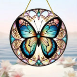 Creative Butterfly Theme Home Wall Decoration Acrylic Hanging Painting
